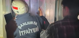 Şanlıurfa'da asansörde mahsur kalan 3 çocuk kurtarıldı