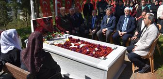 Şehit Hava Pilot Yüzbaşı Burak Gençcelep, memleketi Trabzon'da anıldı