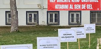 Seydişehir'de kitap okuma etkinliği düzenlendi