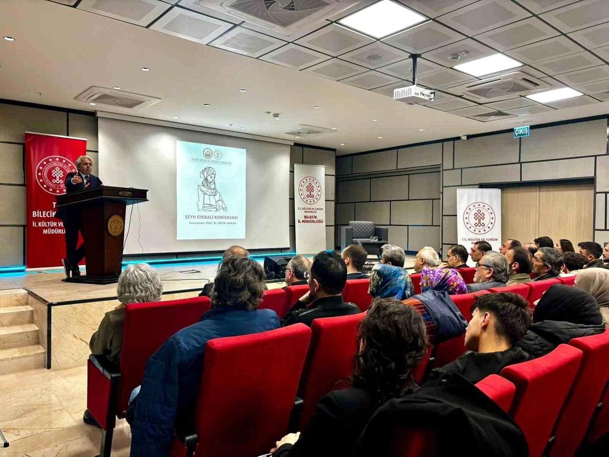 Şeyh Edebali Konferansı'na yoğun ilgi