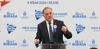 Silivri'de 'Yağlık Ayçiçeği Tohumu Dağıtım Töreni' düzenlendi