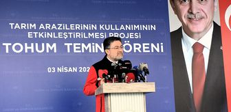 Tarım ve Orman Bakanı Yumaklı, Aksaray'da Tohum Temin Töreni'nde konuştu Açıklaması