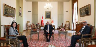 TBMM Başkanı Kurtulmuş, DEM Parti'li Buldan ve Sancar'ı kabul etti