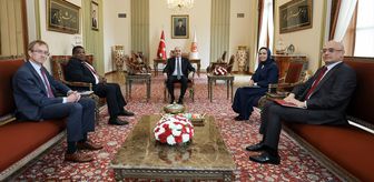 TBMM Başkanı Kurtulmuş, PAB Genel Sekreteri Chungong'u Meclis'te kabul etti