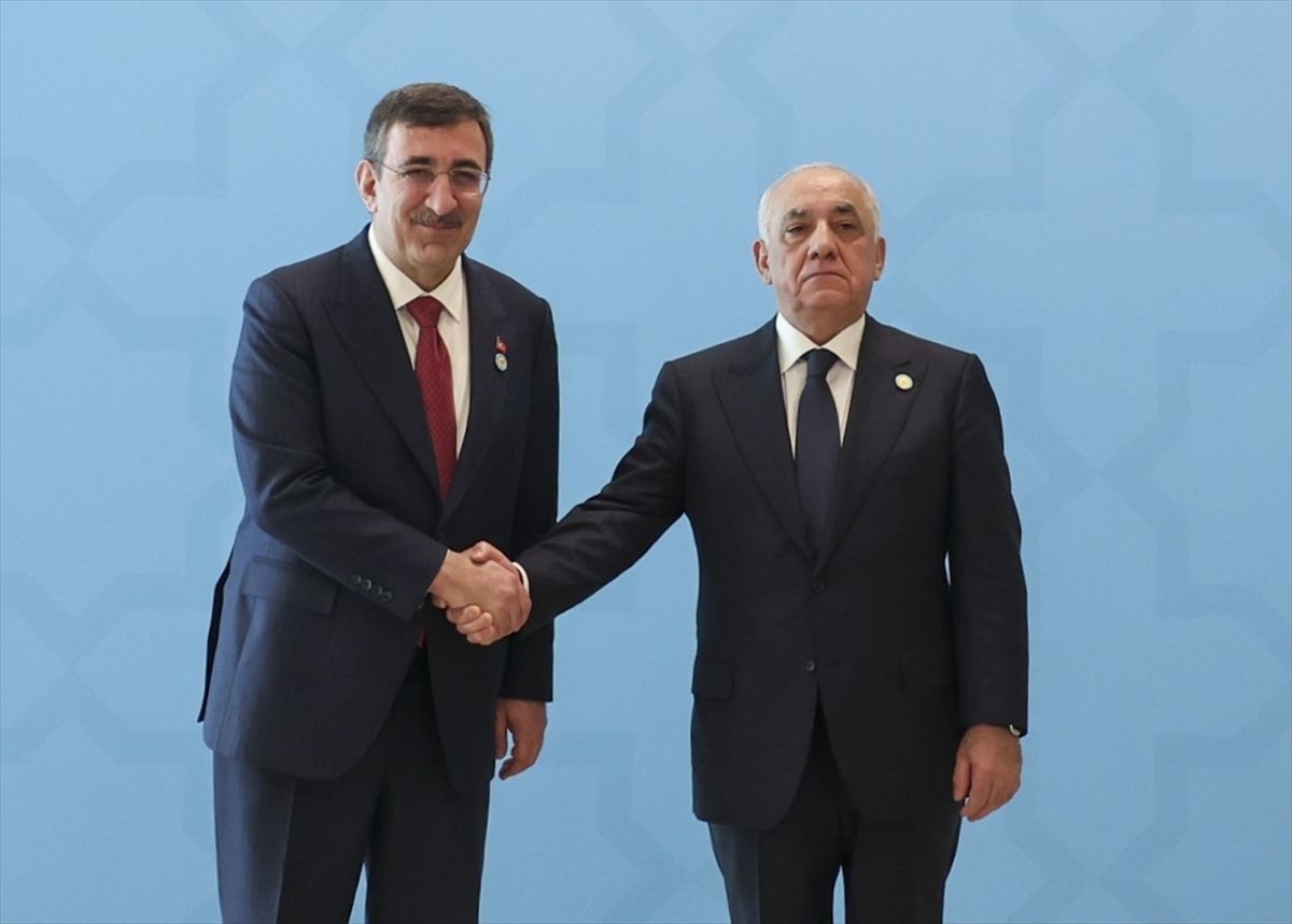Cumhurbaşkanı Yardımcısı Yılmaz, TDT Üye Devletleri Hükümet Başkanları ve Cumhurbaşkanı Yardımcıları Toplantısı'nda konuştu Açıklaması