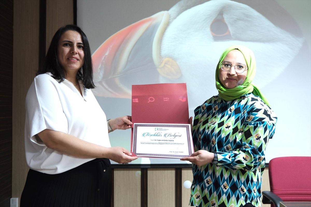 TOGÜ'de yabancı öğrencilere yönelik sağlık bilgilendirme programı düzenlendi