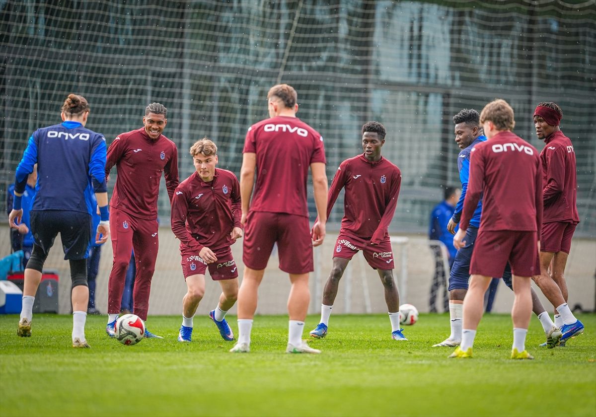 Trabzonspor, Galatasaray maçının hazırlıklarını tamamladı