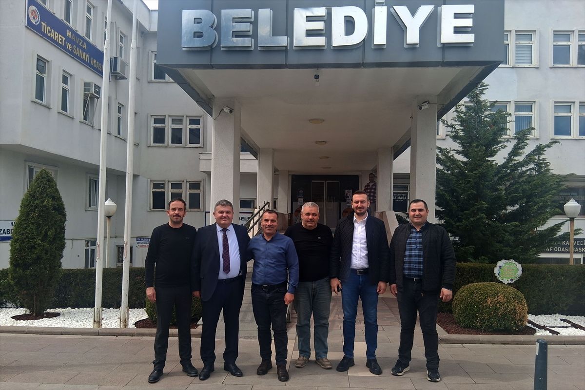 Türk Yerel Hizmet-Sen, Havza Belediyesinde üyeleriyle buluştu
