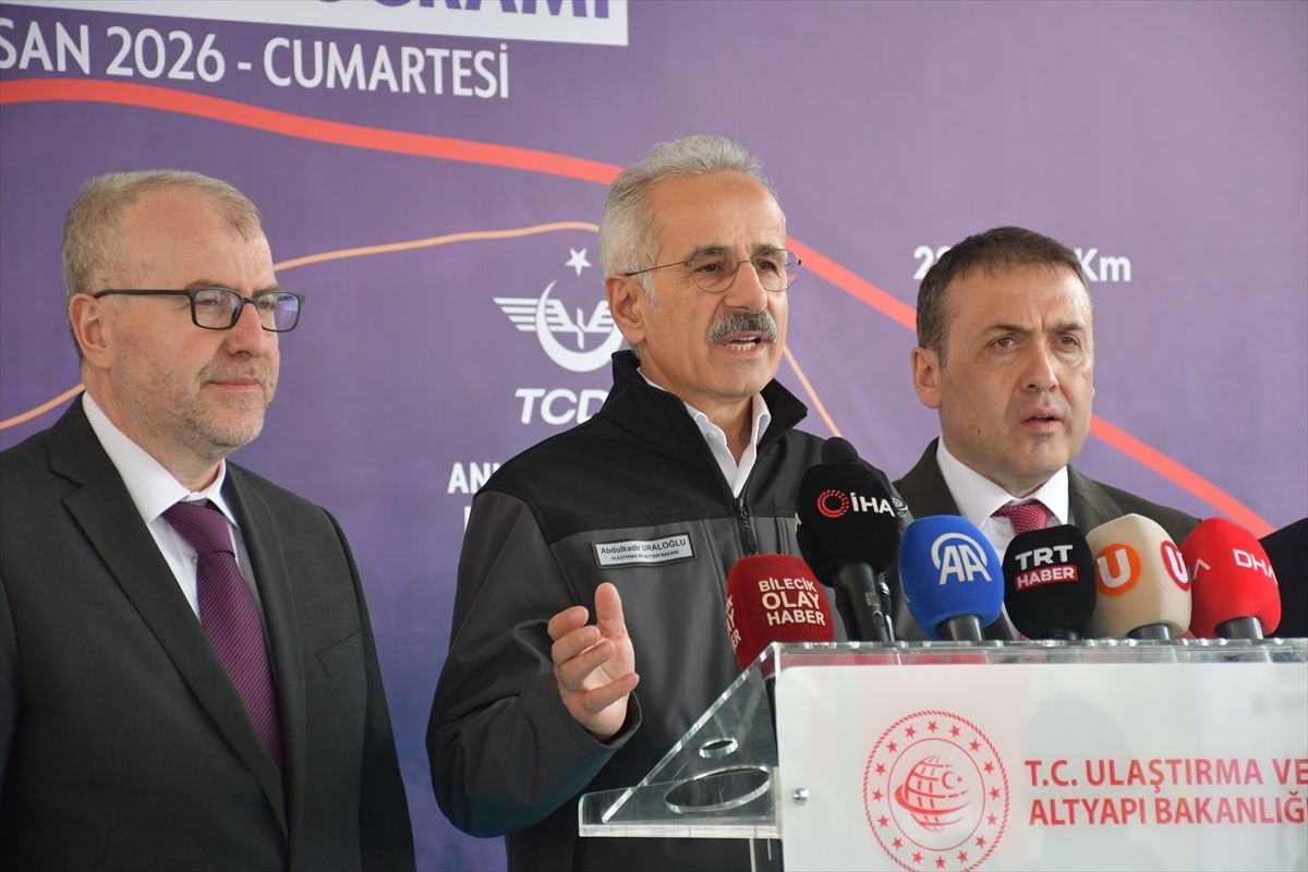 Ulaştırma ve Altyapı Bakanı Uraloğlu, Bilecik'te konuştu Açıklaması