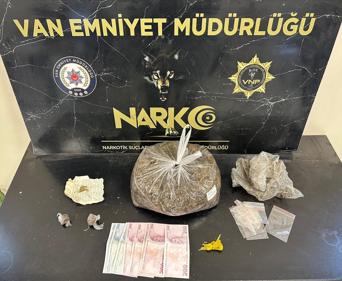 Van'da uyuşturucu operasyonlarında 48 şüpheli yakalandı