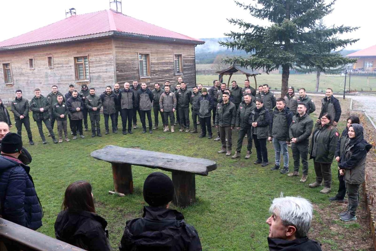 Yarışmada ter döktüler