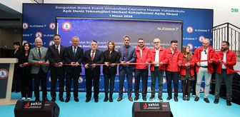 Zonguldak BEUN'da açık deniz teknolojileri merkezi kütüphanesi açıldı