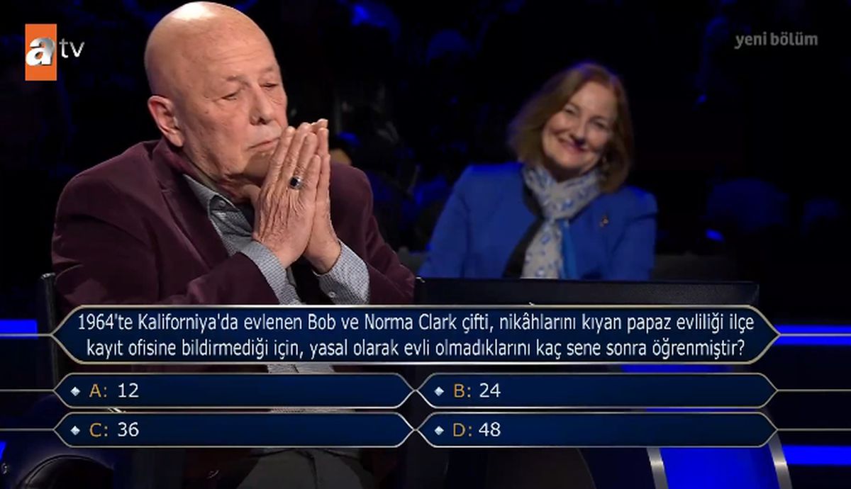 1964'te Kaliforniya'da evlenen Bob ve Norma Clark çifti, nikâhlarını kıyan papaz evliliği ilçe kayıt ofisi...