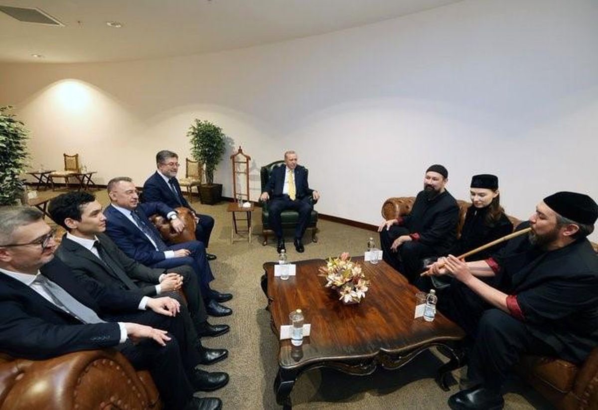 Erdoğan 'Ay Yola' Grubunu Kabul Etti
