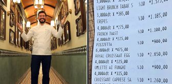 Danilo Zanna’nın restoran fiyatları tartışma yarattı! Menüdeki rakamlar ikiye böldü