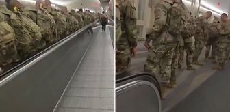 Gündem yaratan görüntü! BAE binlerce ABD askerini böyle ağırladı