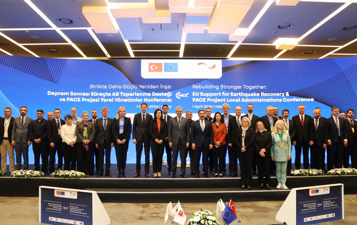 Hatay’da yeniden inşa süreci için PACE konferansı düzenlendi