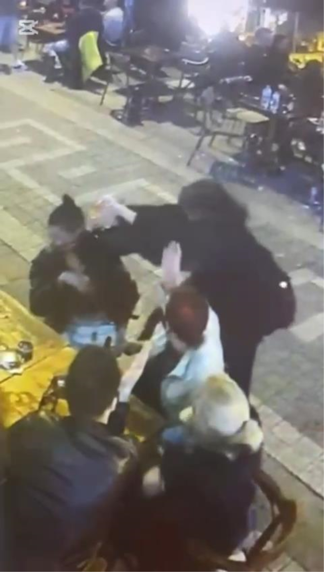 A photo of the incident