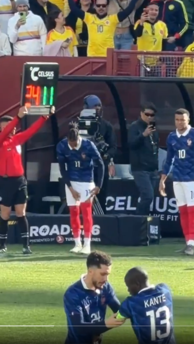 Disrespect shown to Kanté