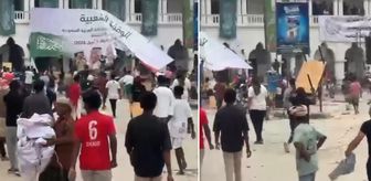 Suudi Arabistan'la dayanışma gösterisinde beklenmeyen tepki