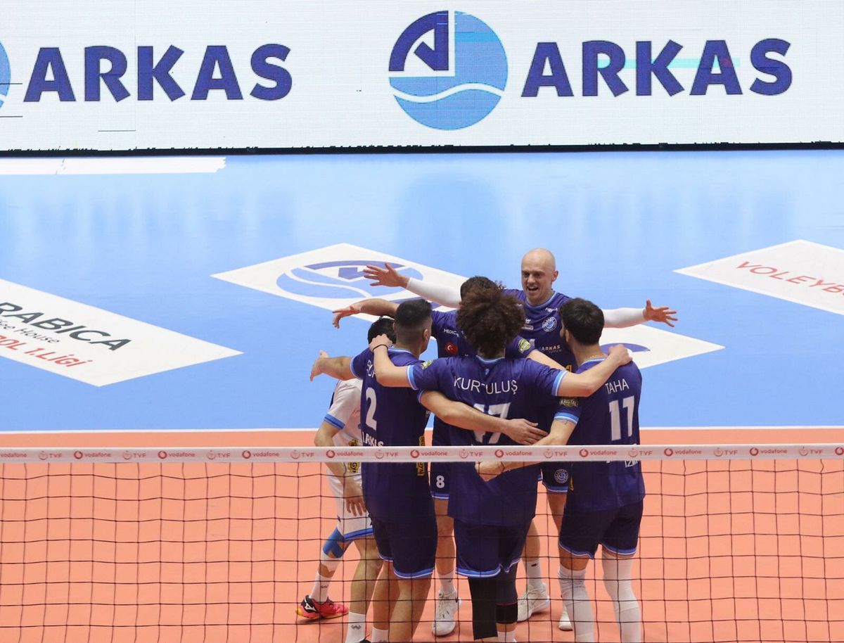 Arkas Spor, Kocaeli Büyükşehir Belediye Kağıtspor'u mağlup etti