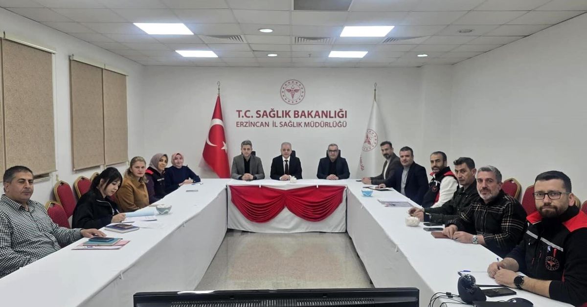 Erzincan'da iş sağlığı ve güvenliği kurul toplantısı yapıldı