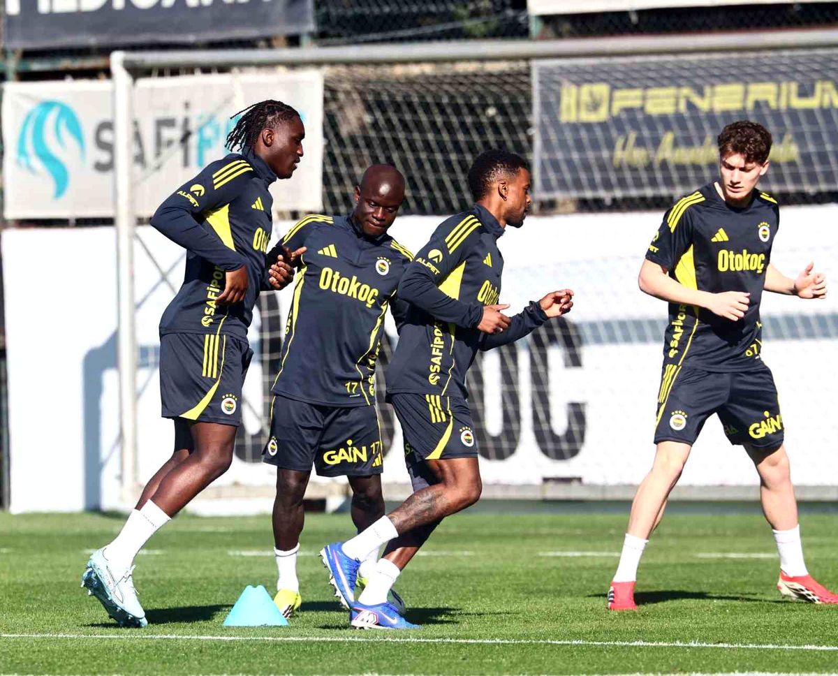 Fenerbahçe, Beşiktaş maçı hazırlıklarını sürdürdü