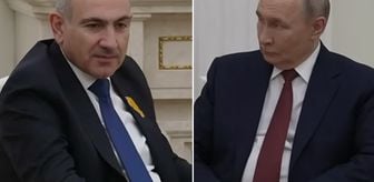 Kremlin'de olay görüntü! Paşinyan, Putin'in isteğini dünyanın gözü önünde reddetti
