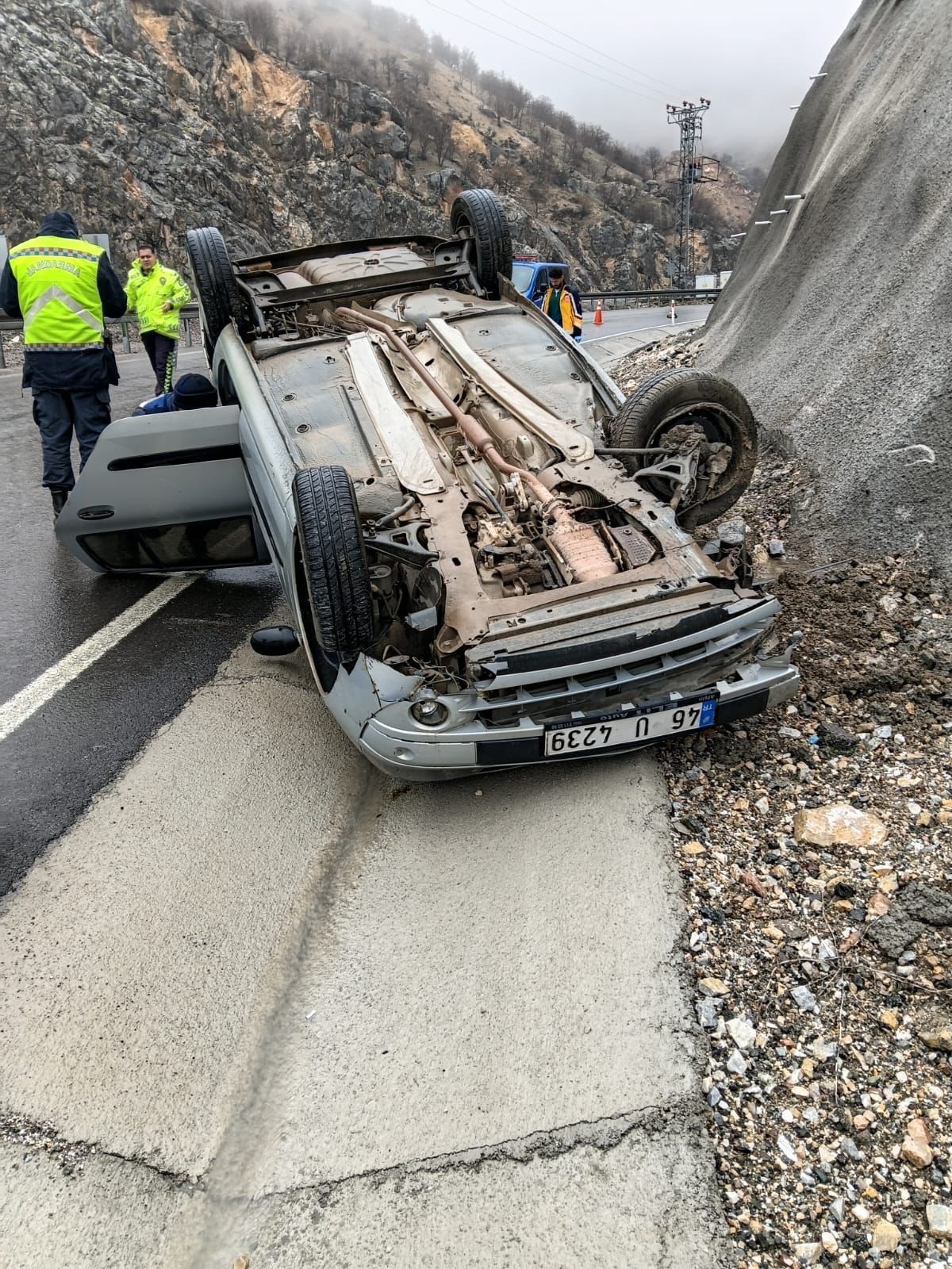 Doğanşehir'de Otomobil Takla Attı: 5 Yaralı