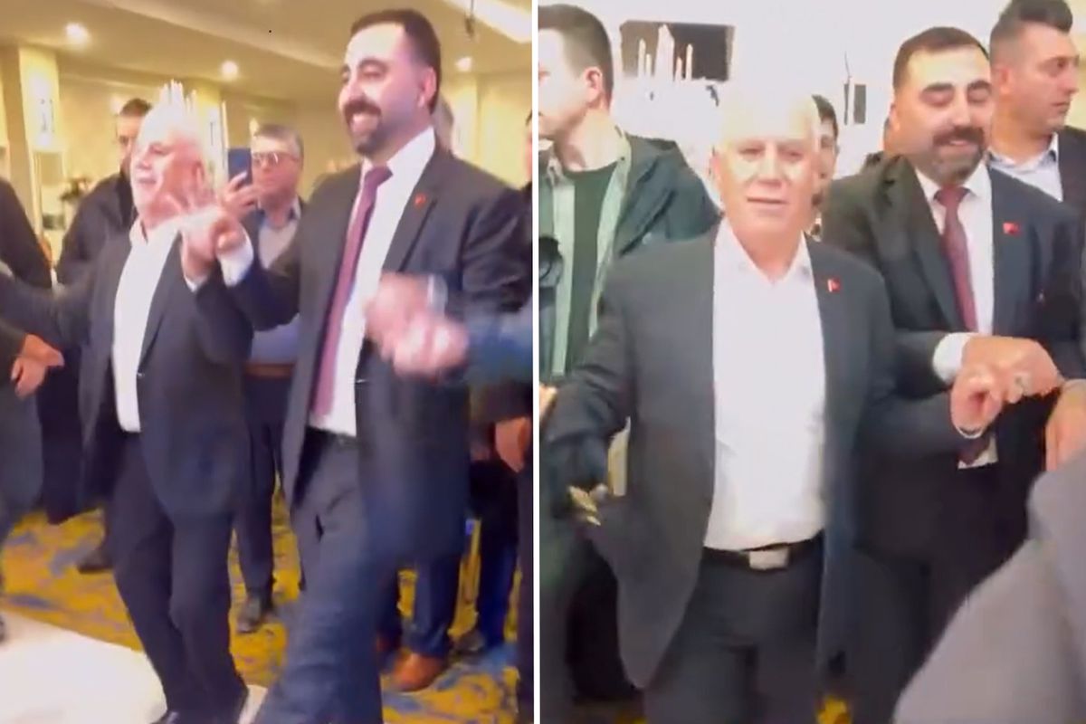 Mustafa Bozbey’in gözaltı öncesi son görüntüleri ortaya çıktı! Düğünde halay çekiyordu