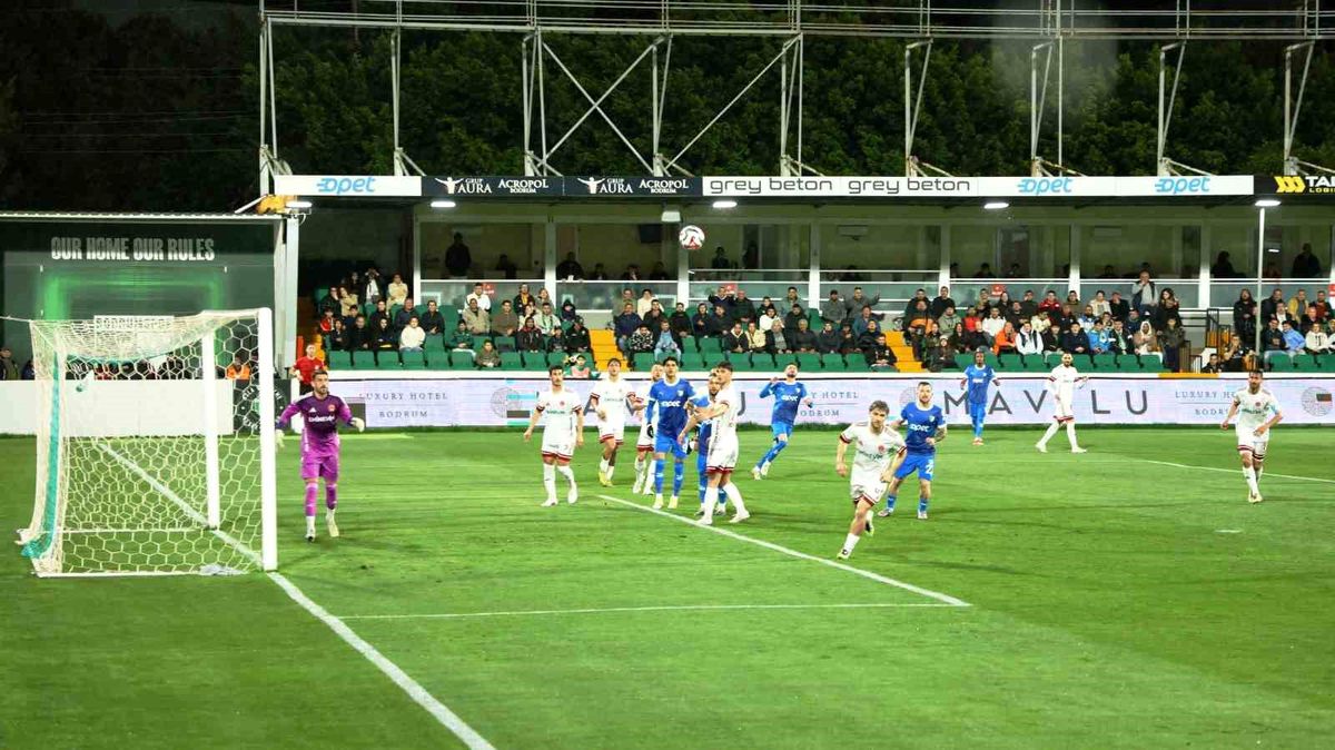 Trendyol 1. Lig: Bodrum FK: 1 Ümraniyespor: 0