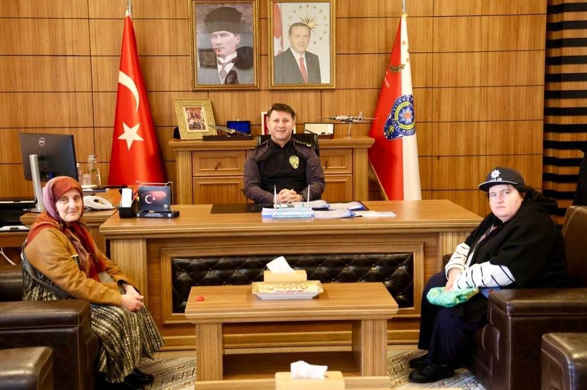 Bilecik'te özel ihtiyaçlı Şeyma'nın polis olma hayali gerçek oldu