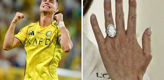 Cristiano Ronaldo'dan nişanlısına servet değerinde yüzük