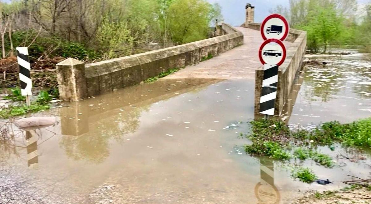 Edirne'de Tunca Nehri taştı: Saraçhane Köprüsü trafiğe kapandı