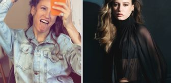 Serenay Sarıkaya’dan ayna karşısında doğal pozlar