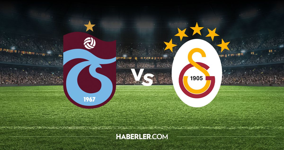 Trabzonspor Galatasaray hangi kanalda? Trabzonspor Galatasaray maçını hangi kanal veriyor, nerede izlenir?