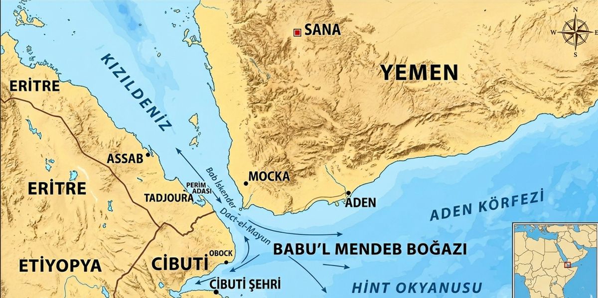 Babu'l Mendeb Boğazı nerede, Babu'l Mendeb Boğazı İran'da mı?