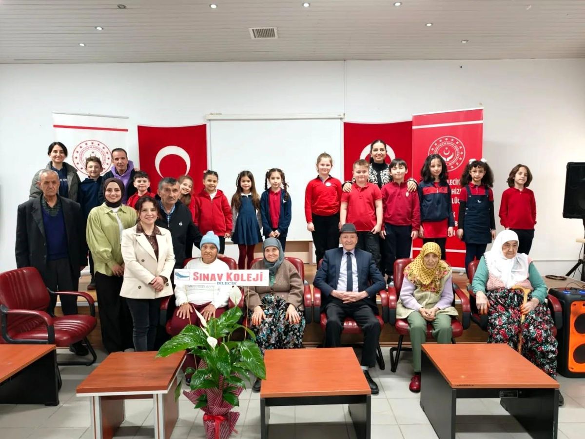 Bilecik'te huzurevi sakinlerine anlamlı buluşma