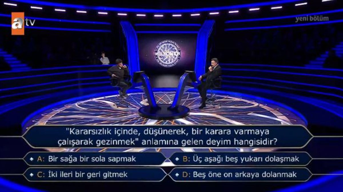 Bir sağa bir sola sapmak, üç aşağı beş yukarı dolaşmak, iki ileri bir geri gitmek, beş öne on arkaya dolan...