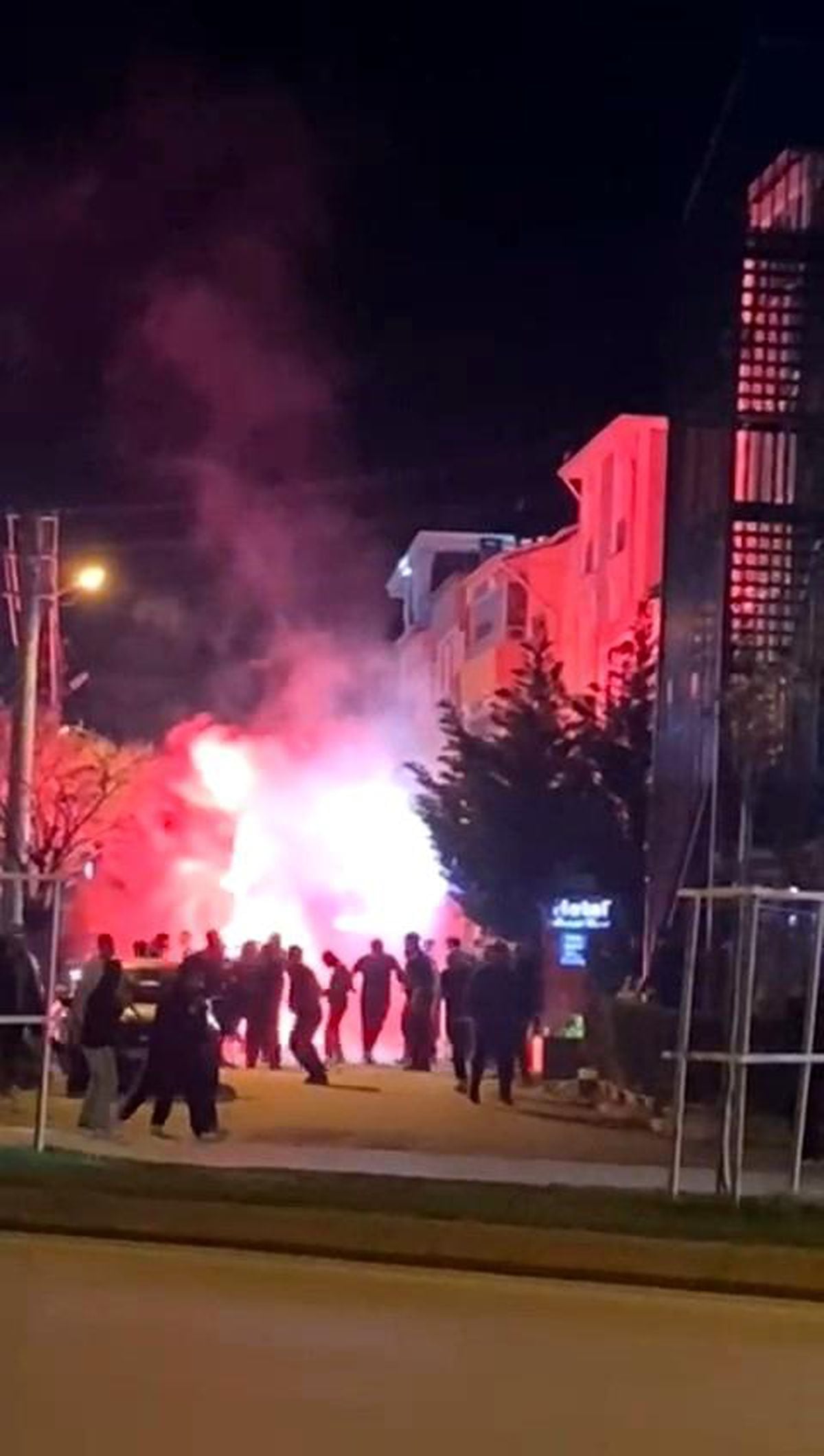 Derbi sonrası Edirne'de taraftar kavgası