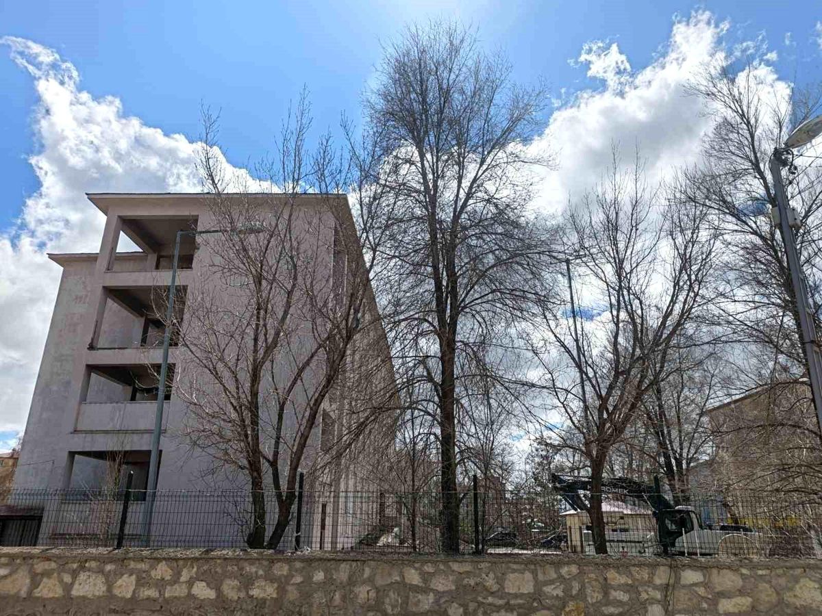 Diyadin'de eski hükümet konağı için yıkım süreci başladı