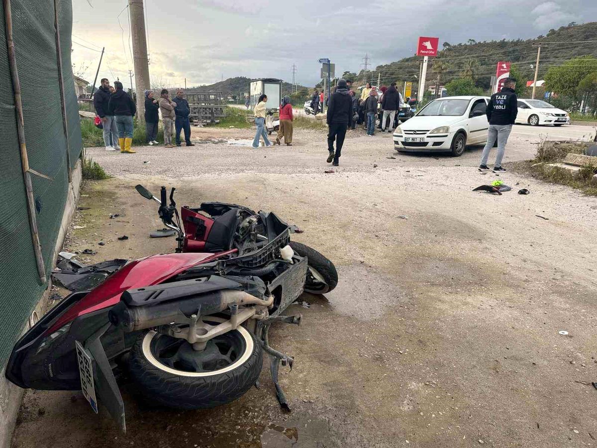Fethiye'de feci kaza: 17 yaşındaki motosiklet sürücüsü kurtarılamadı