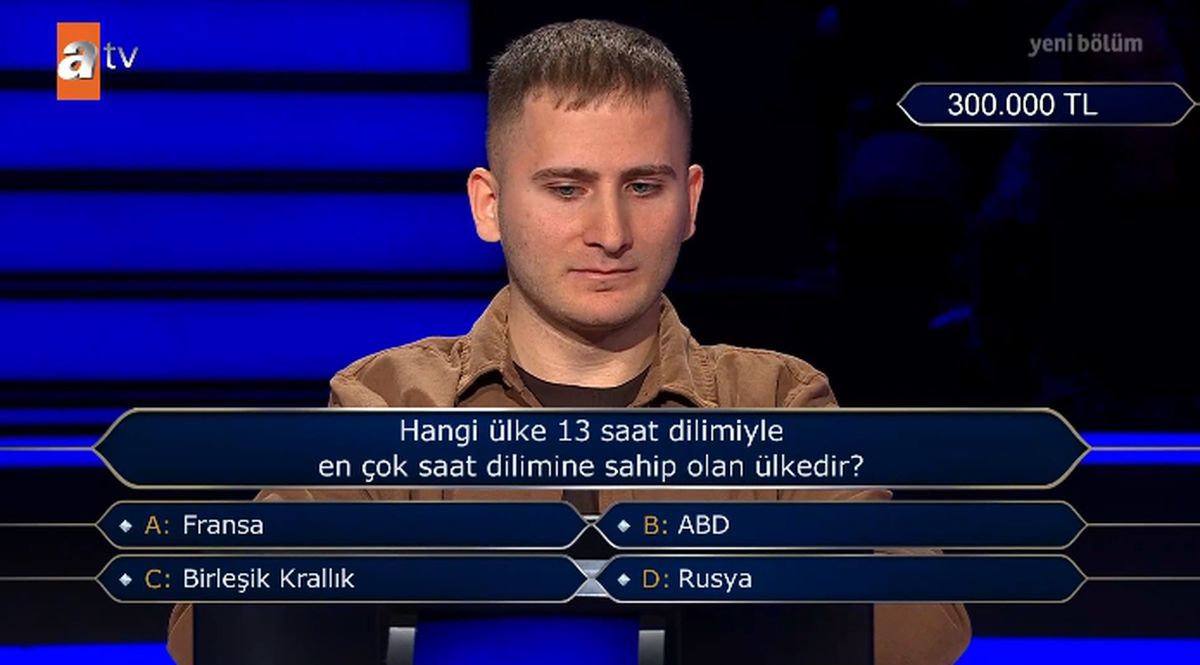 Hangi ülke 13 saat dilimiyle en çok saat dilimine sahip olan ülkedir?