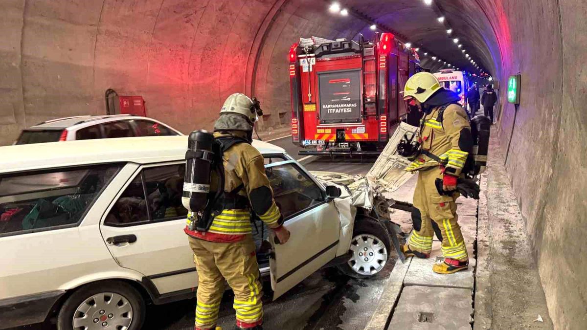 Kahramanmaraş'ta trafik kazası: 1 yaralı