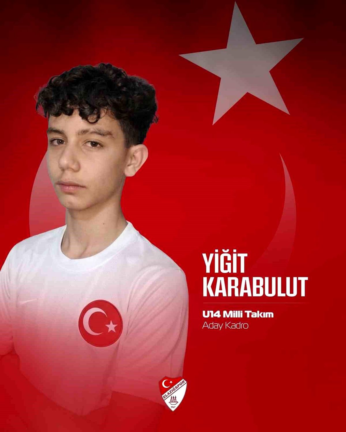 Elazığsporlu Yiğit Karabulut'a milli davet
