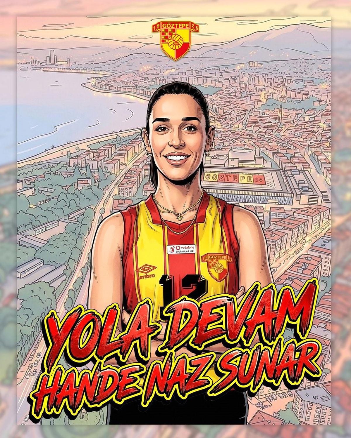 Göztepe, Hande Naz ile devam ediyor
