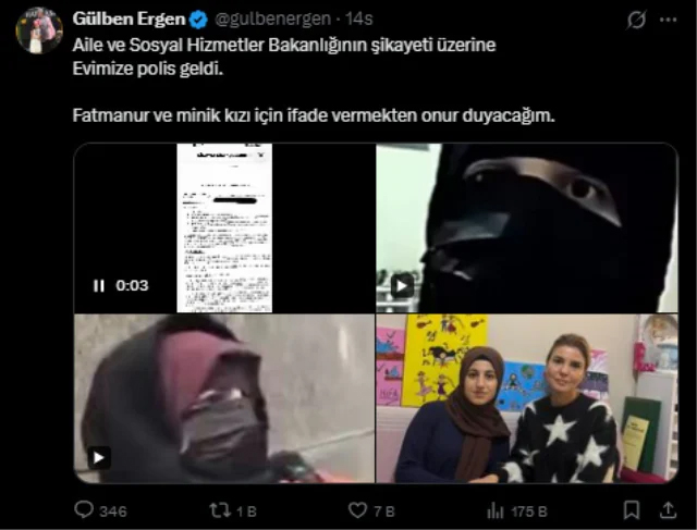Гюльбен Эрген в прокуратуре