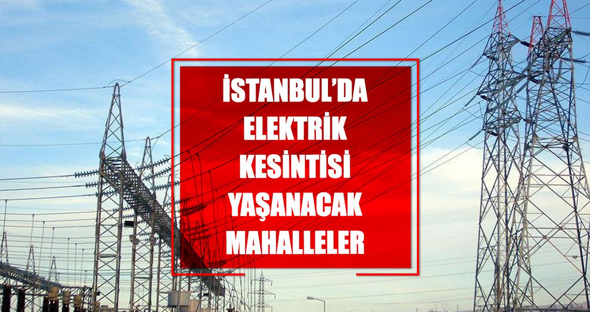 İstanbul BEDAŞ elektrik kesintisi! 7-8-9 Nisan İstanbul'da elektrik kesintisi ne zaman bitecek, elektrikle...