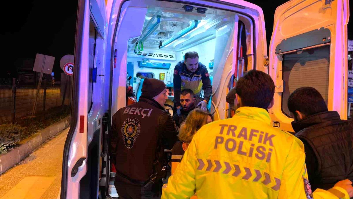 Önce kaza yaptılar, sonra ortalığı karıştırdılar