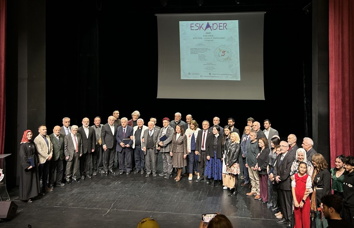 '2025 ESKADER Kültür-Sanat Ödülleri' sahiplerini buldu